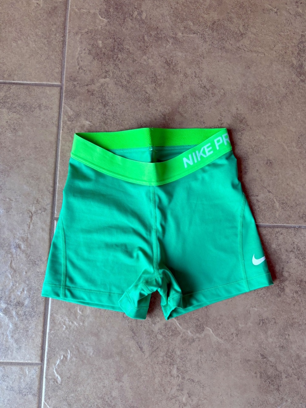 Nike Pro Green Shorts • Size S